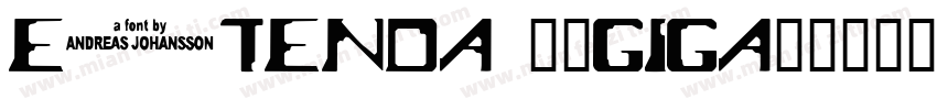 Extenda 60Giga字体转换